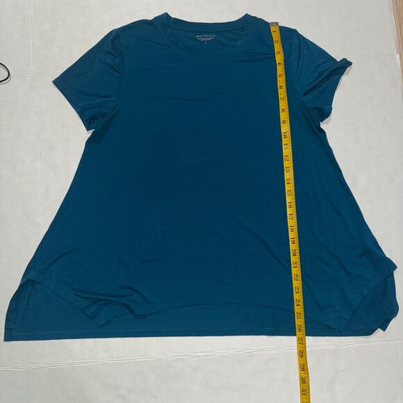 Athleta T-Shirt Womens Size L Essential Loungewear Basic Casual Athleisure Yoga - Picture 5 of 7